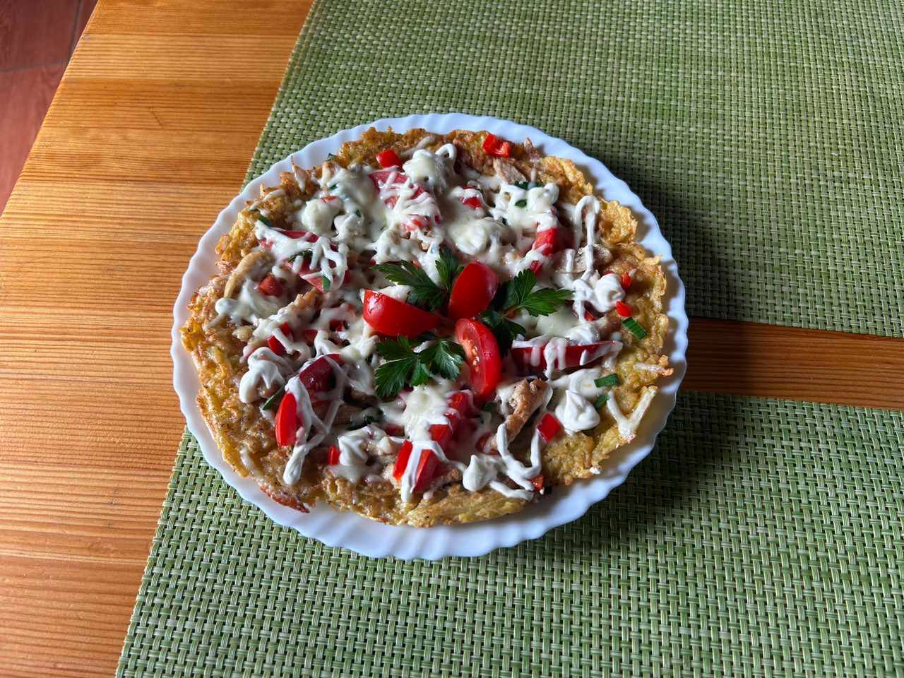 Драник-пицца